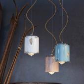 vintage retro keramia fuggesztek lampa szines kek feher design mennyezeti haloszoba nappali konyha etkezo antikolt patinas rozsdas formavivendi lakberenezdes furdoszoba lampa.jpg